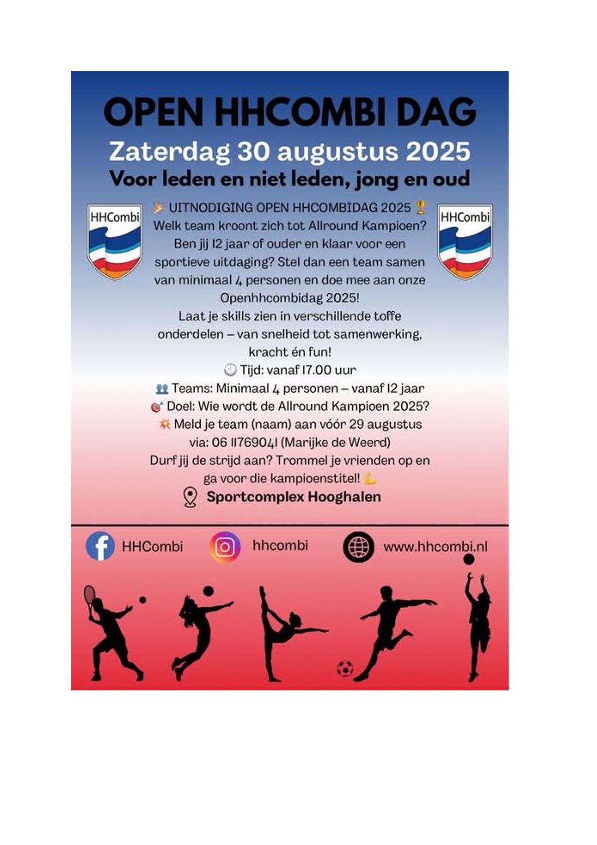 Open HHCombi Dag