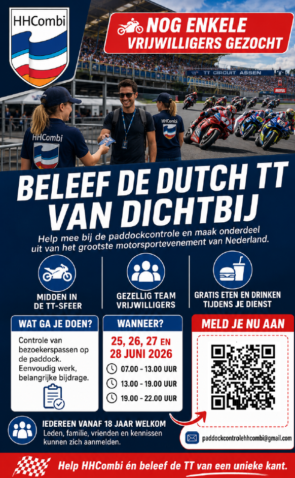 Paddockcontrole TT Baan