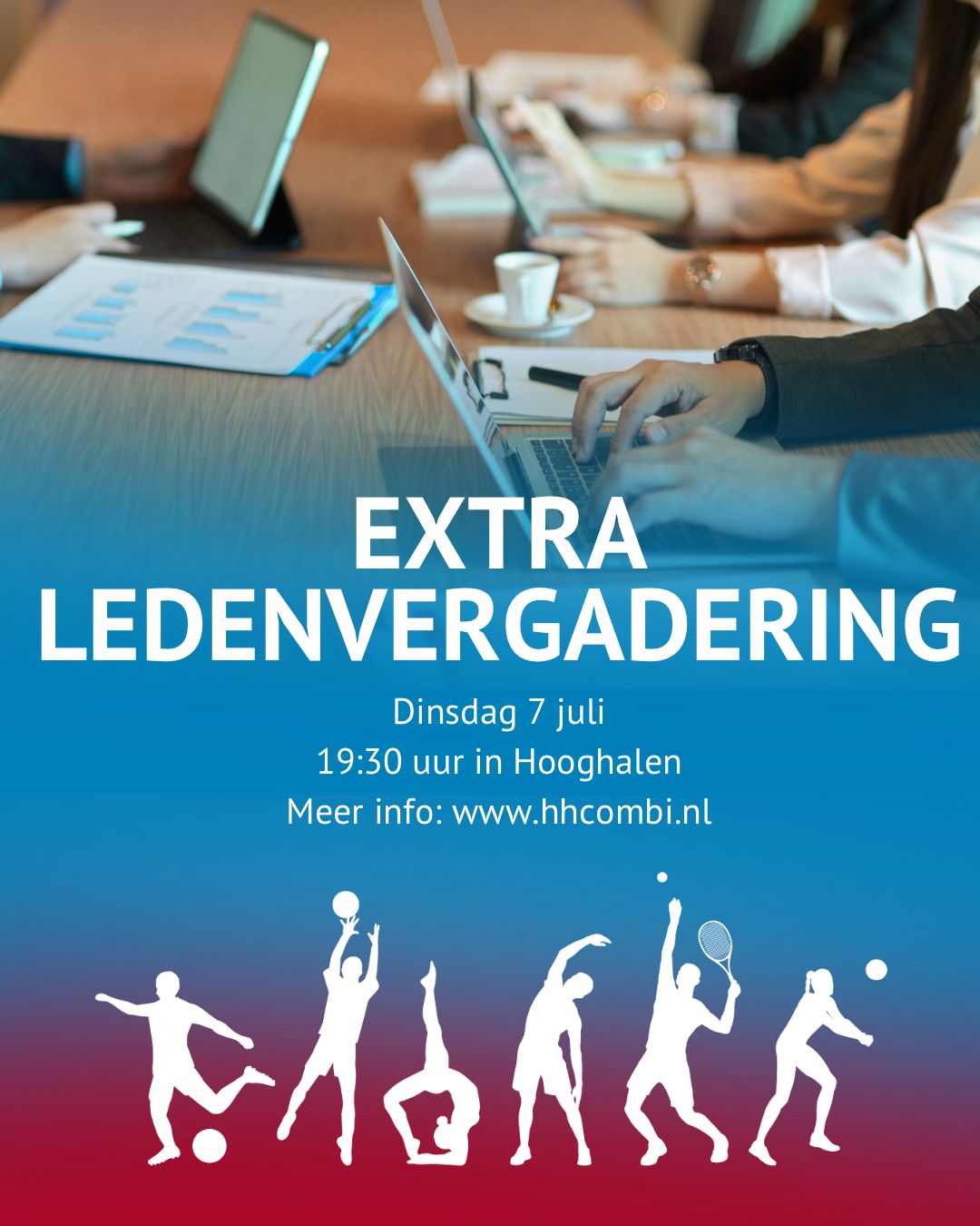 Extra ledenvergadering op 7 juli om 19.30 uur te Hooghalen
