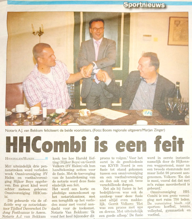 15 jaar HHCombi - 9 juni 2011 - 9 juni 2026