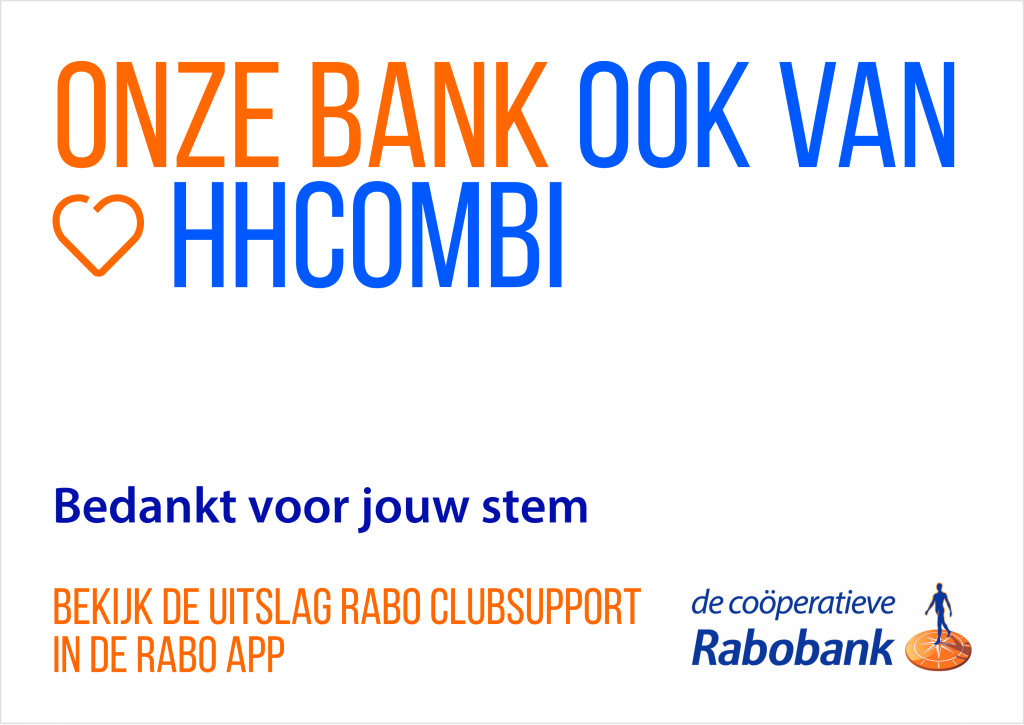Mooie opbrengst vanuit RaboClubsupport voor HHCombi! 